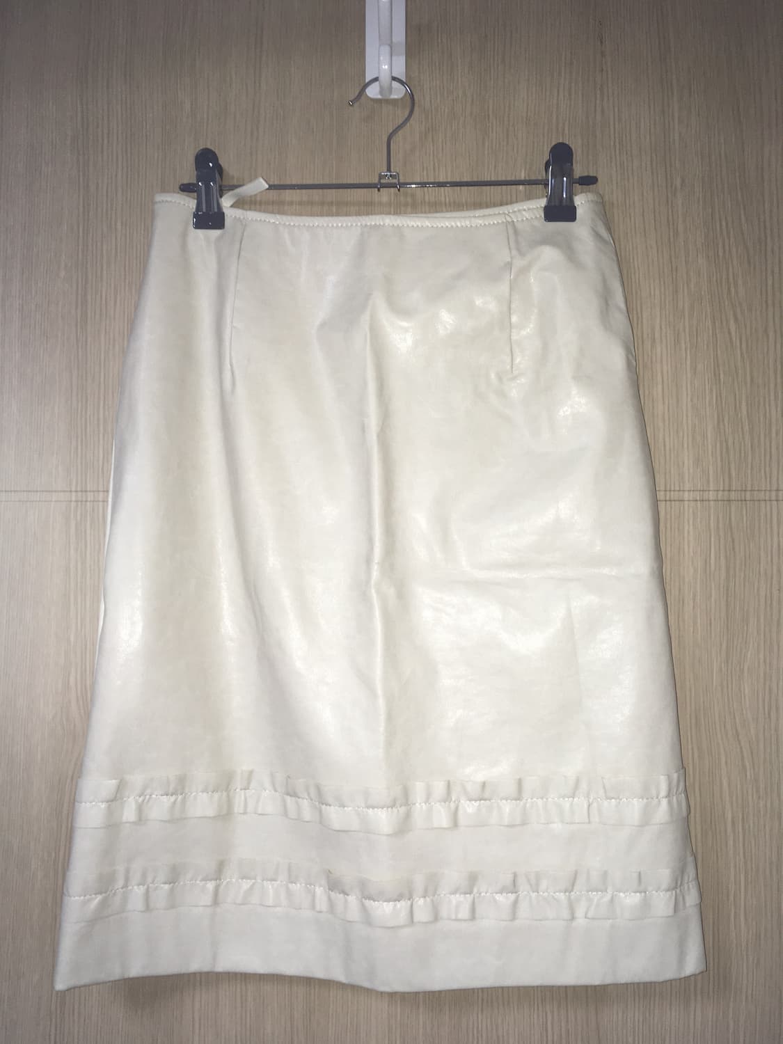 Frill leather skirts 상품이미지2
