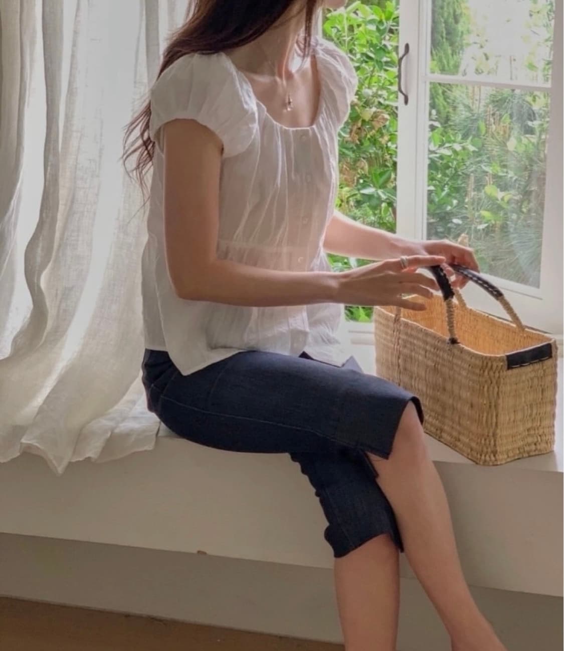 미엘miel 비기블라우스 새상품 상품이미지9