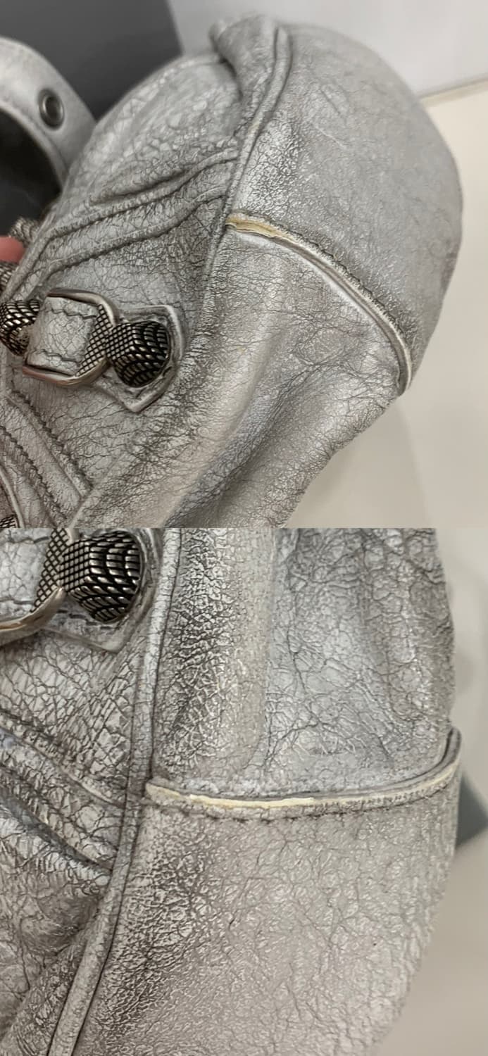 [XS]발렌시아가 르카골 숄더백 더티이펙트 화이트 가방 크로스백 엑스스몰 상품이미지9