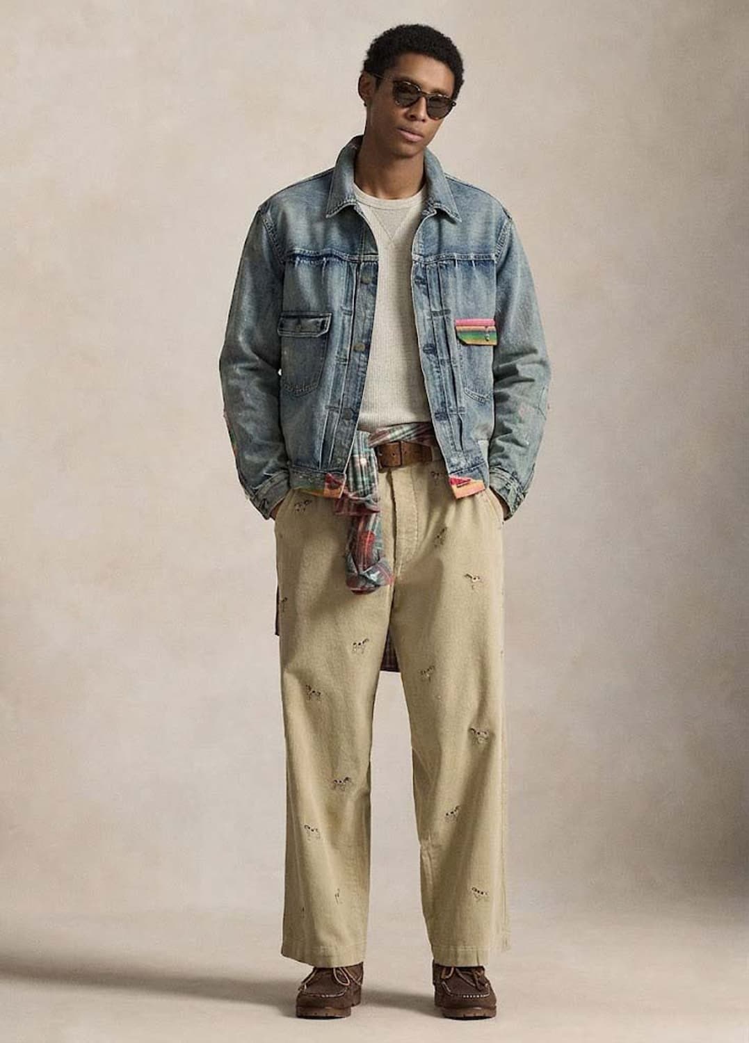 폴로 랄프로렌 2type 렌튼 디스트레스드 리페어 트러커 자켓 상품이미지4