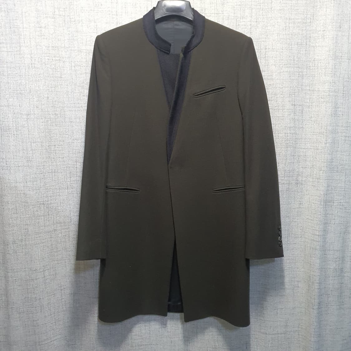 타임 남성 양모 캐시미어 코트  상품이미지1