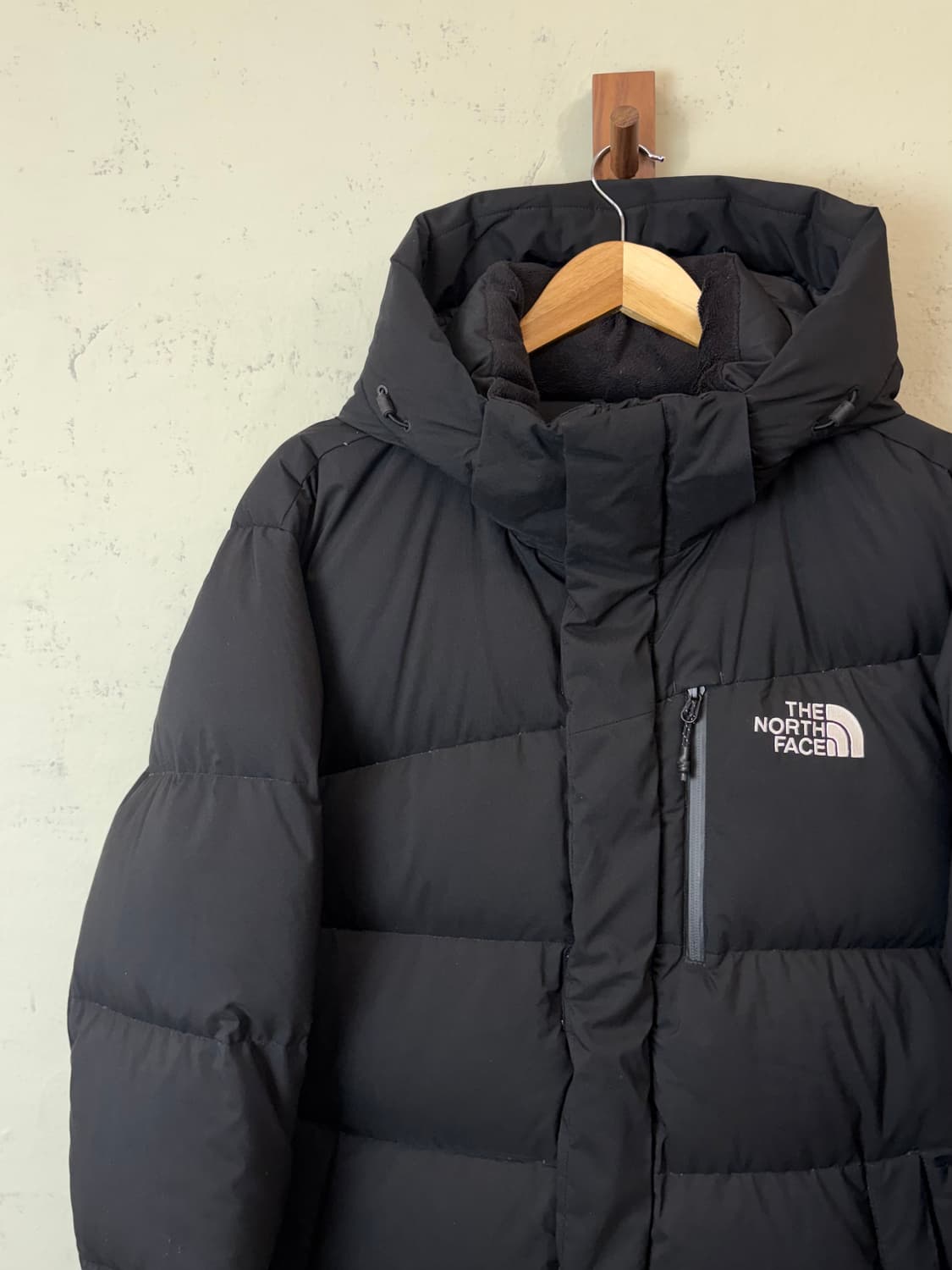 노스페이스 블랙 덕다운 패딩 상품이미지5