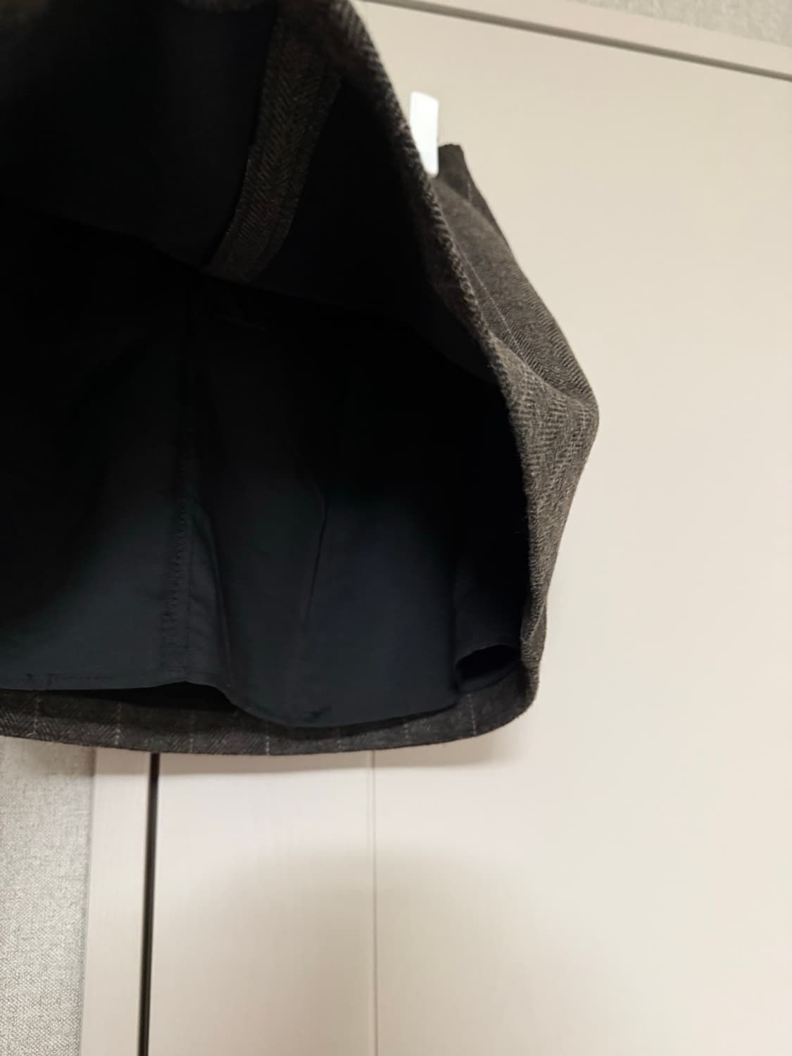 b.muse 비뮤즈 체크 미니 스커트 상품이미지3