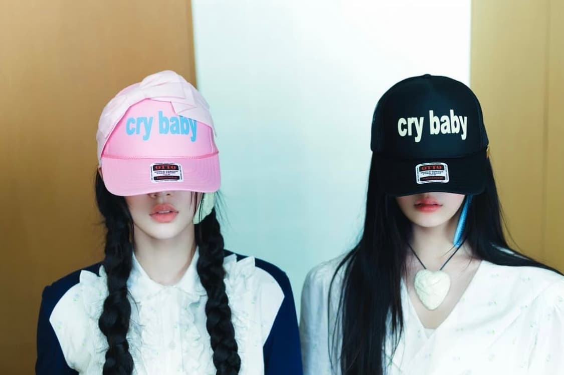 애슐리 윌리엄스 25fw 크라이 베이비 트러커 캡/핑크 상품이미지2