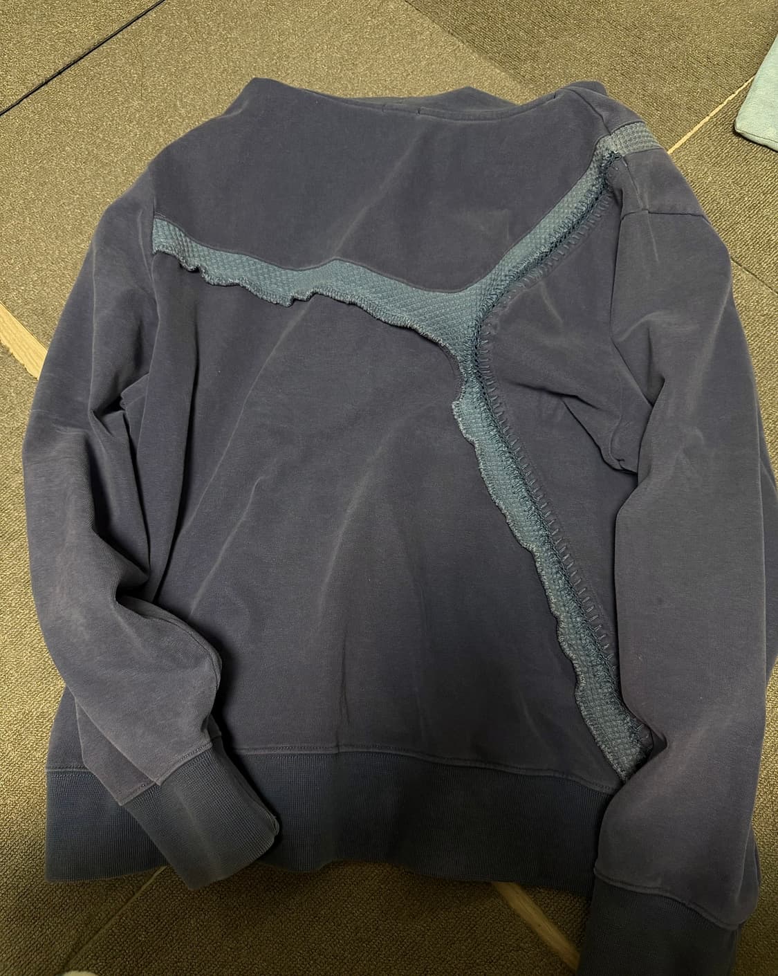 엑슬림 후드 ep1 후드티 블루 상품이미지2