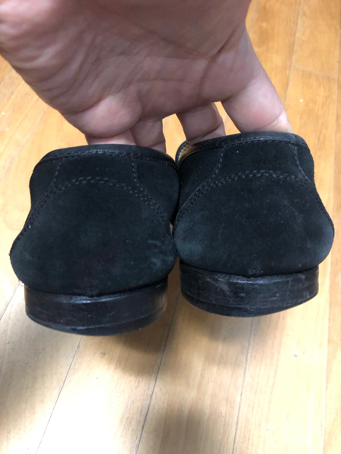 페라가모 클래식 스웨이드 레더 드라이빙 슈즈 로퍼 280 상품이미지6