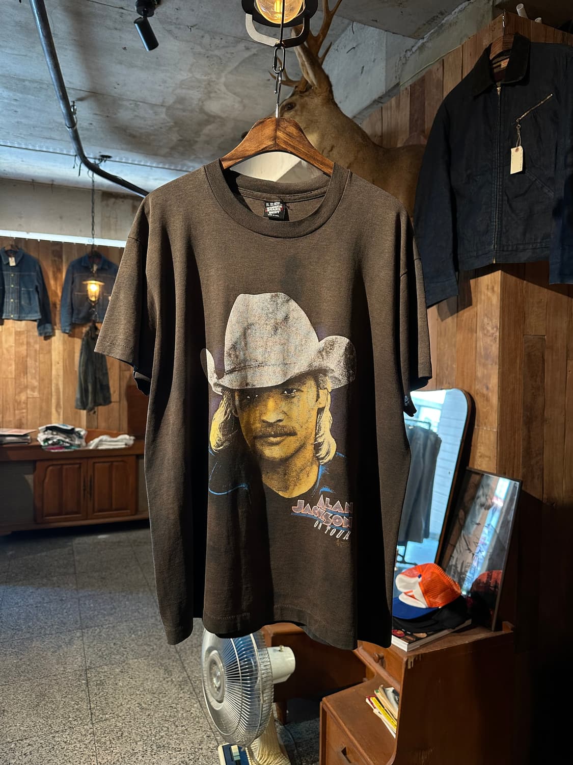 90s Alan Jackson 빈티지 투어 티셔츠 상품이미지1