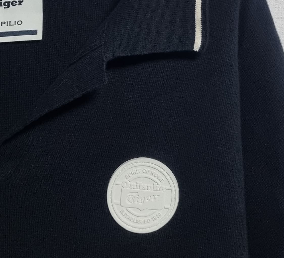 오버핏 M ) 오니츠카타이거 X 안드레아폼필리오 블랙 니트 원피스 상품이미지2