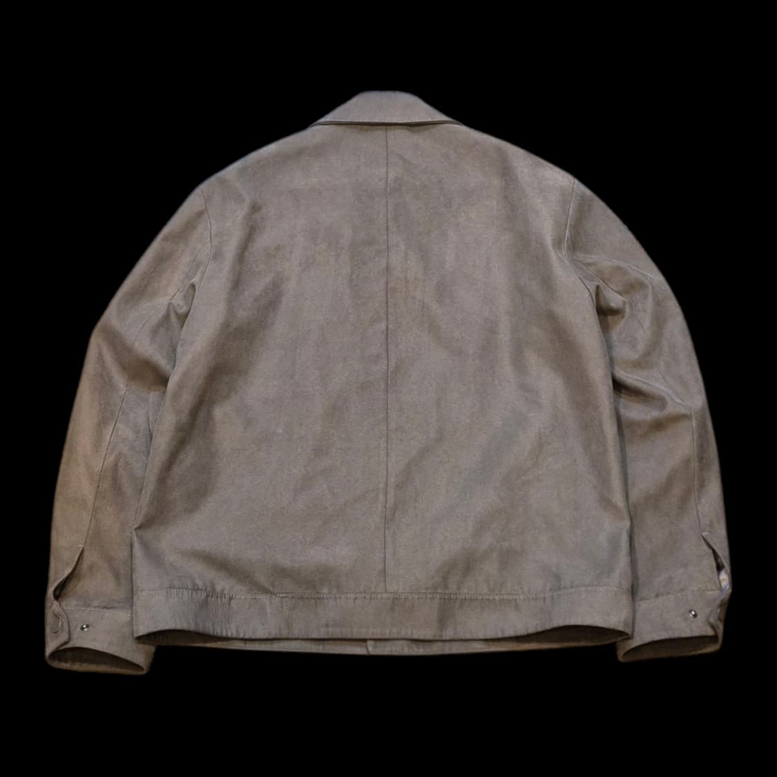 105(착샷잇음) 진그레이 스웨이드자켓  상품이미지2