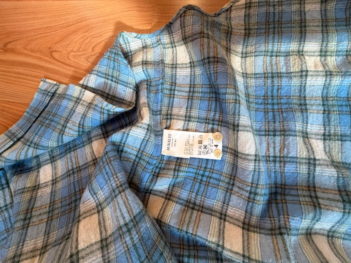 오라리 에어리울 셔츠 4사이즈 상품이미지4