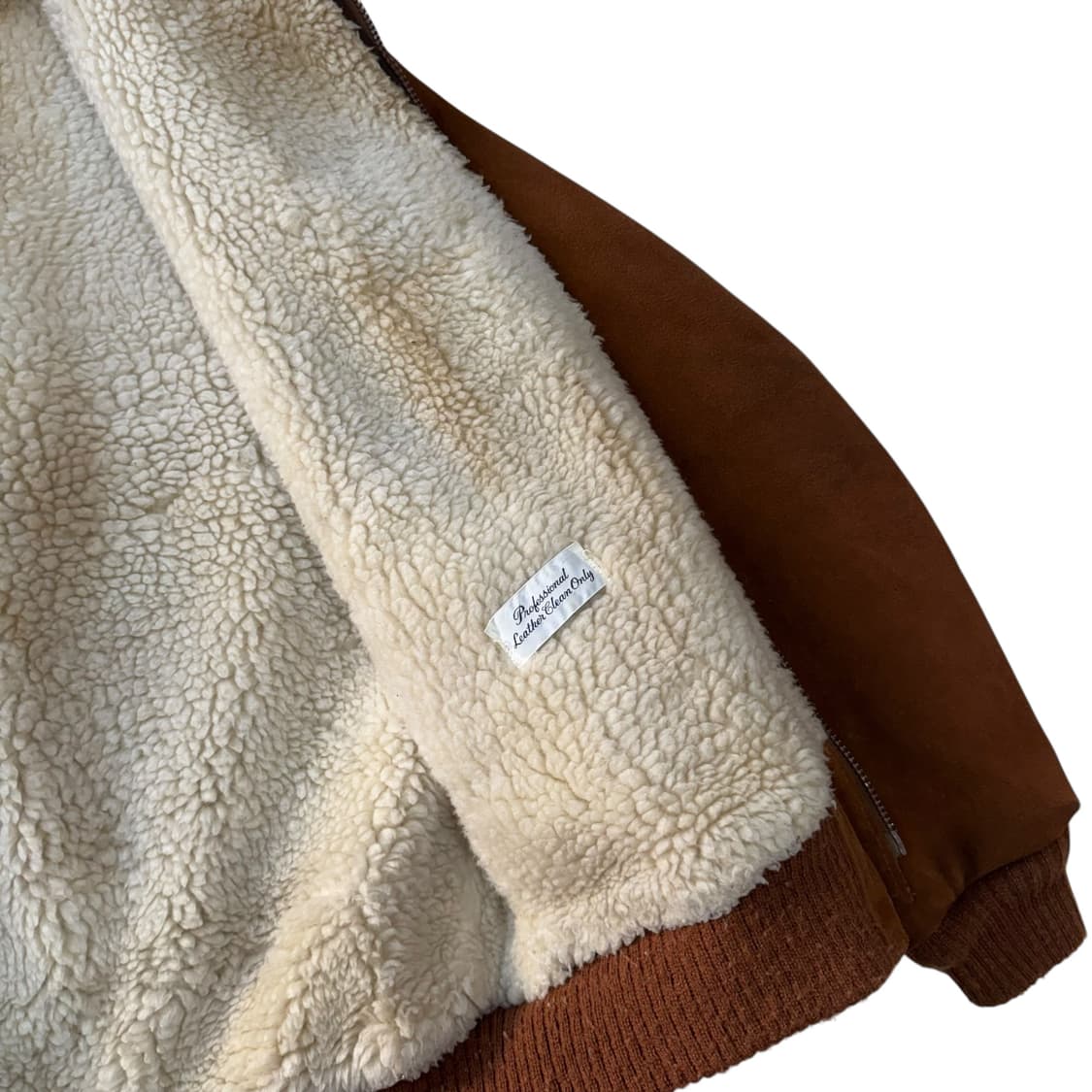 [100] 70’s Sears 레더 스웨이드 후드 자켓 상품이미지5