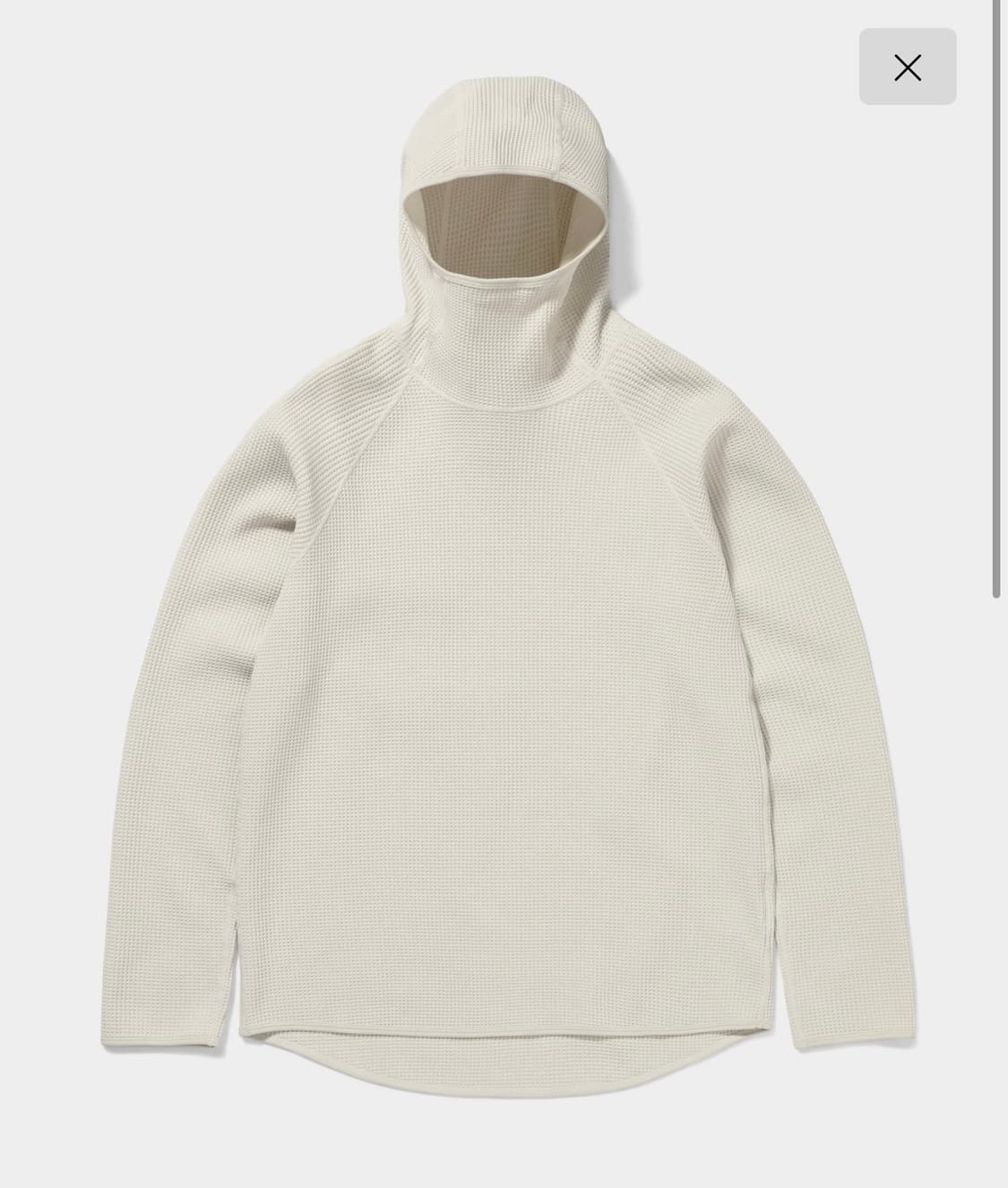 골드윈 와플후디 아이보리 상품이미지1