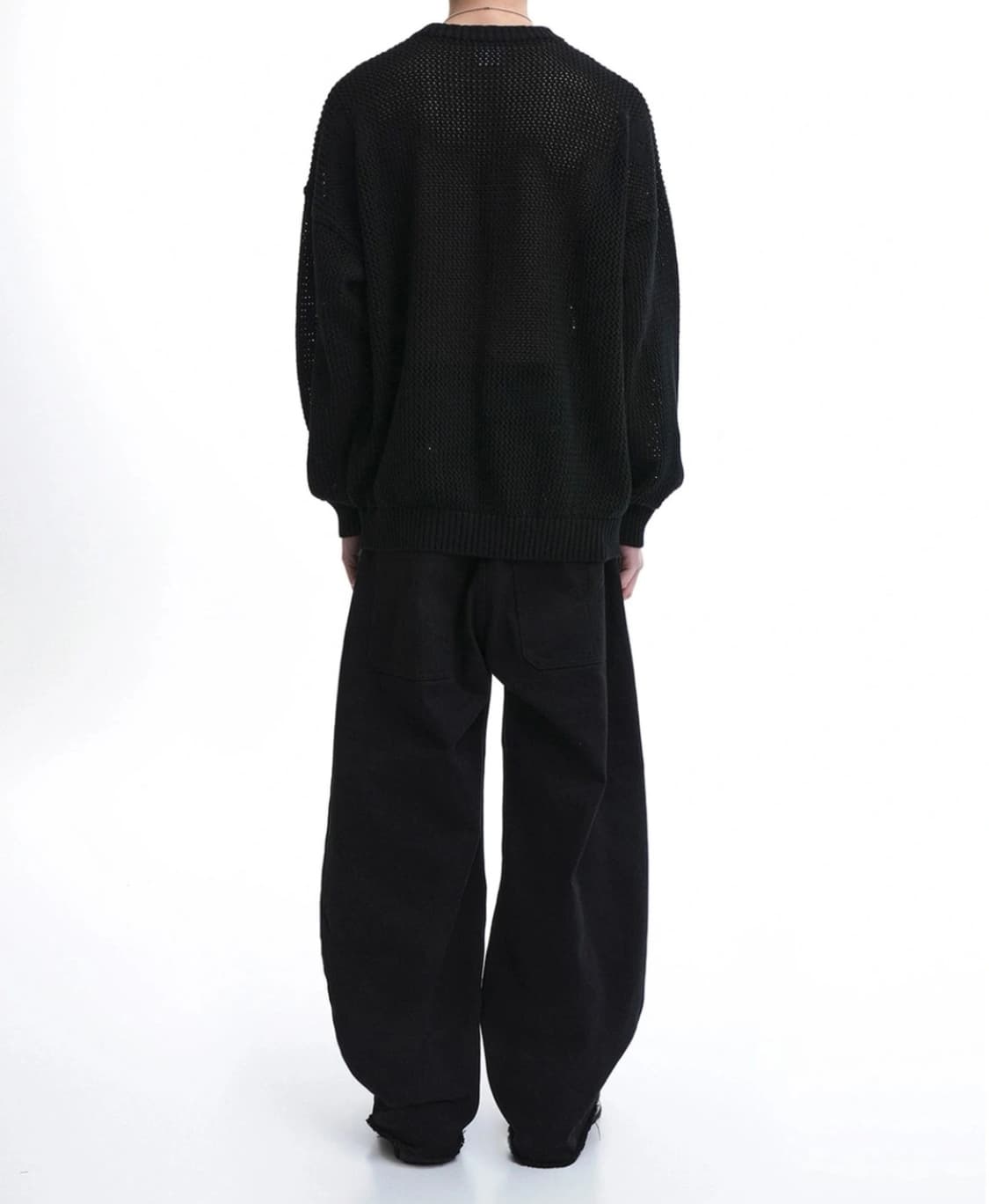 OY 매쉬 오픈 니트 상품이미지4