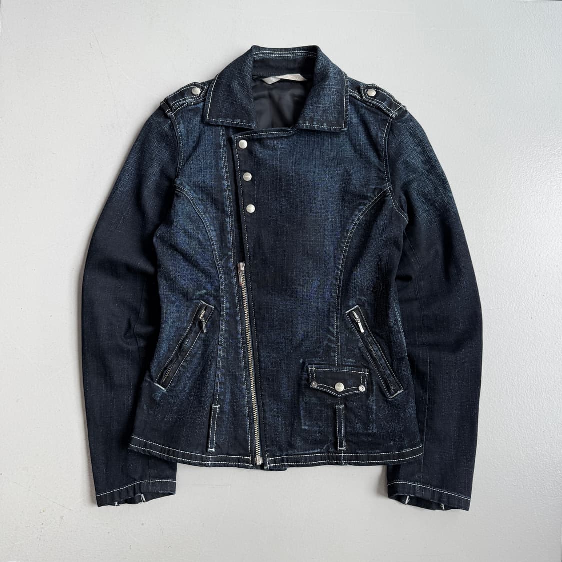 리바이스 제팬 딱붙 바이커 데님 라이더 자켓 상품이미지2