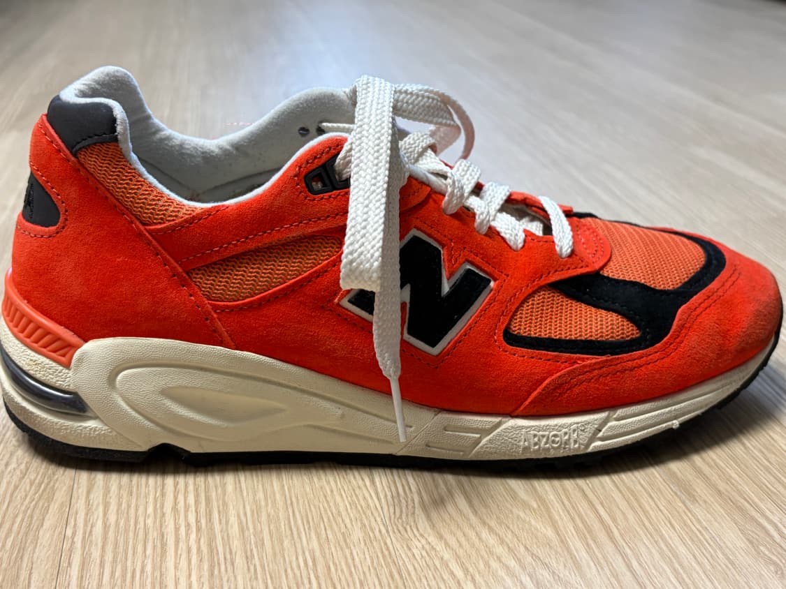 뉴발란스 990 v2 오랜지 270 팝니다 상품이미지5