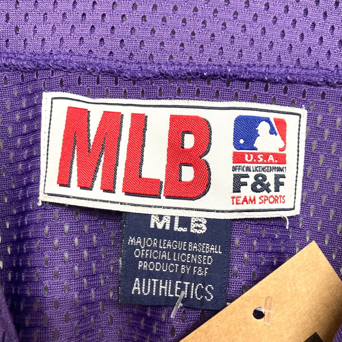 90‘s MLB 뉴욕 메츠 베이스볼 저지 상품이미지5