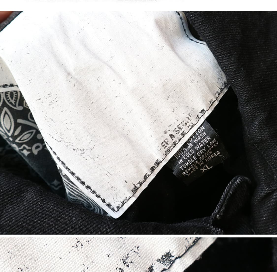 블랙아웃 BLACK OUT 블랙 페인팅 데님 자켓

굿 컨디션 상품이미지7