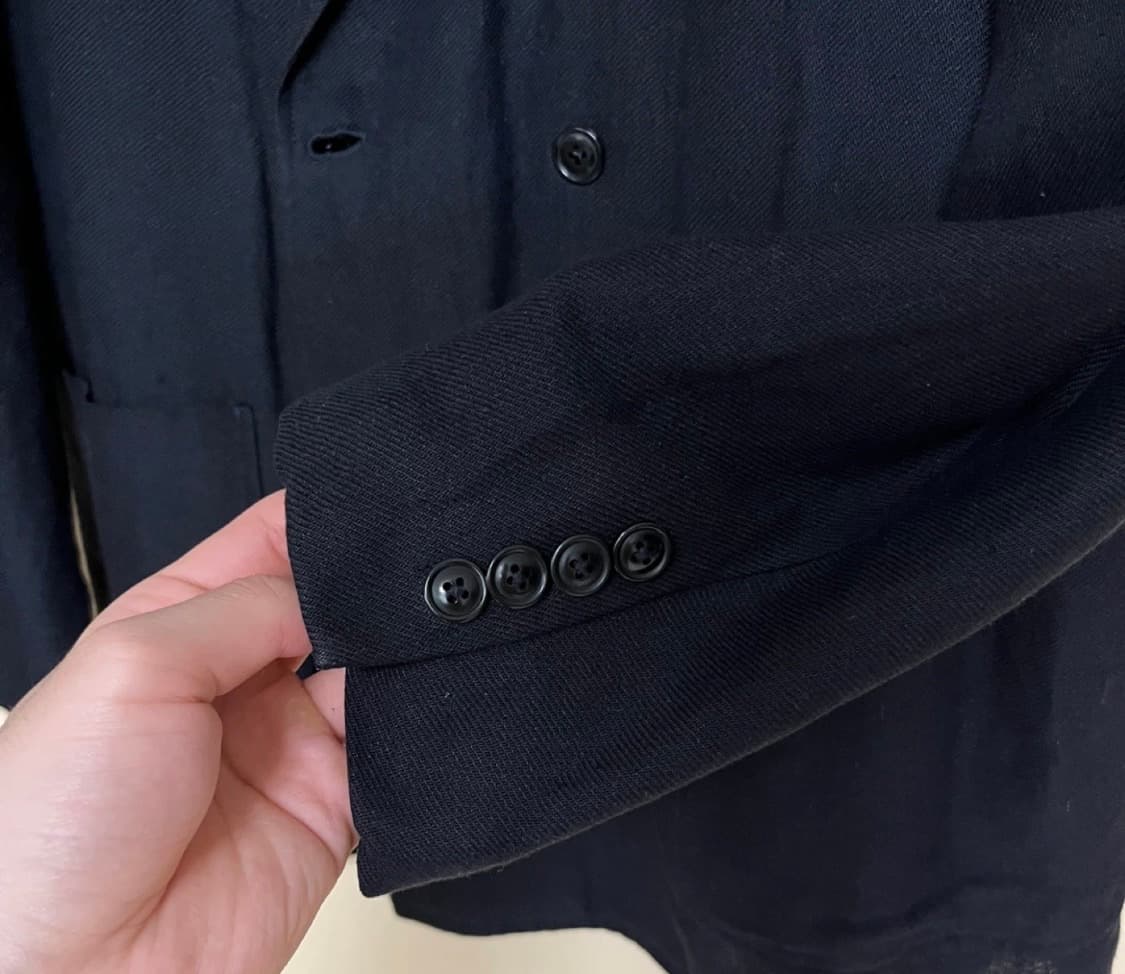 [코모리/일본브랜드] 린넨 실크 더블자켓 / 2 size 상품이미지4