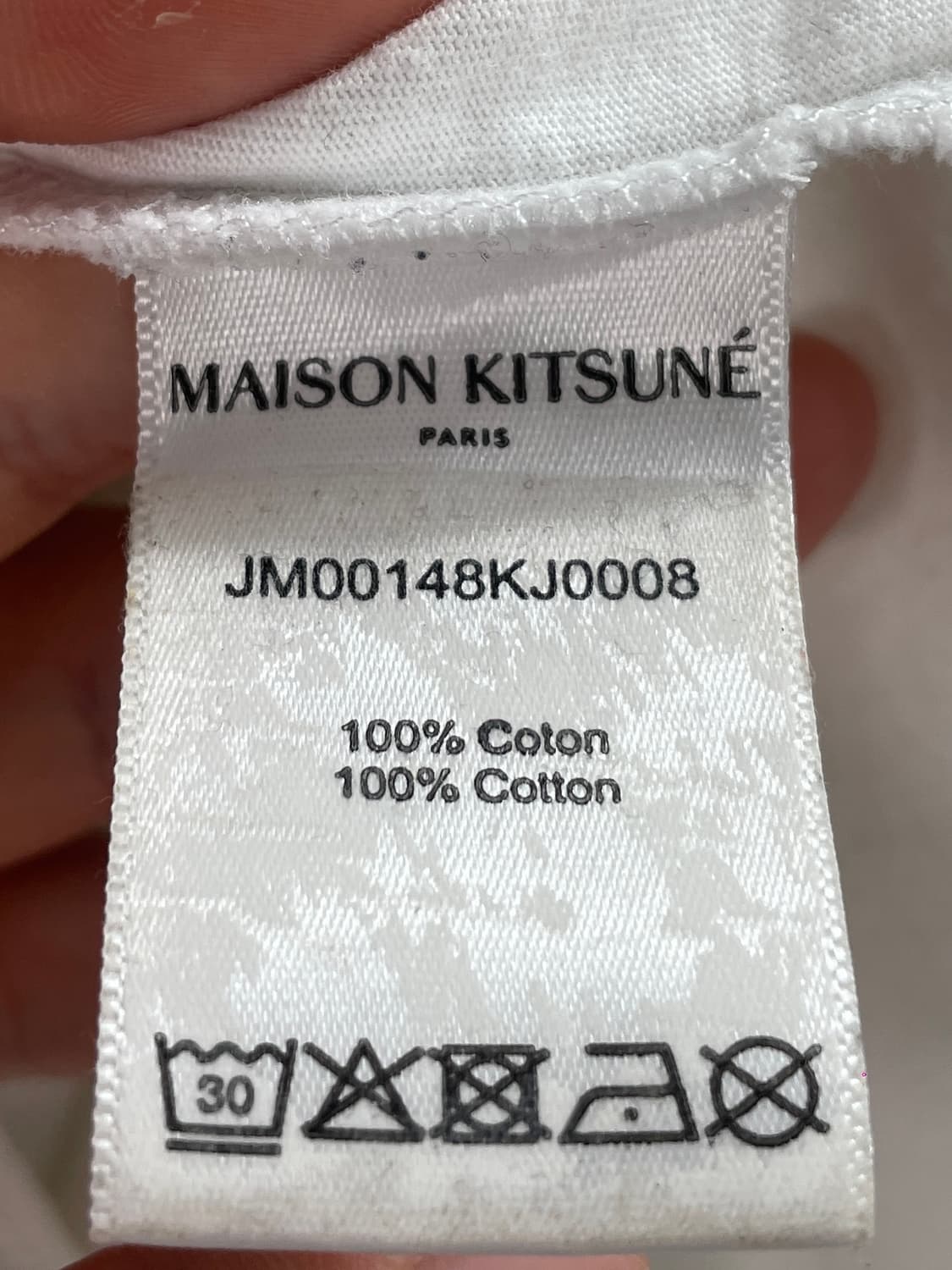 메종키츠네 드레스드 폭스 이지 반팔티 (on.993) 상품이미지6