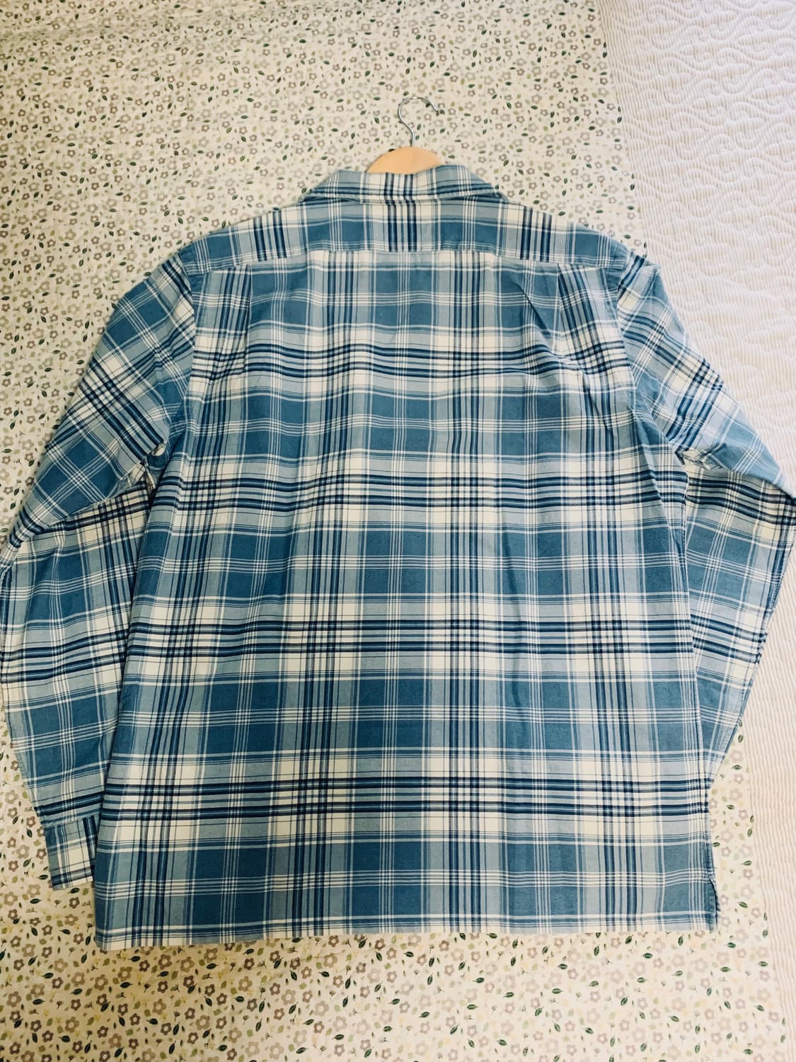 [M] 폴로 랄프로렌 클래식핏 인디고 플래드 캠프 셔츠 상품이미지3