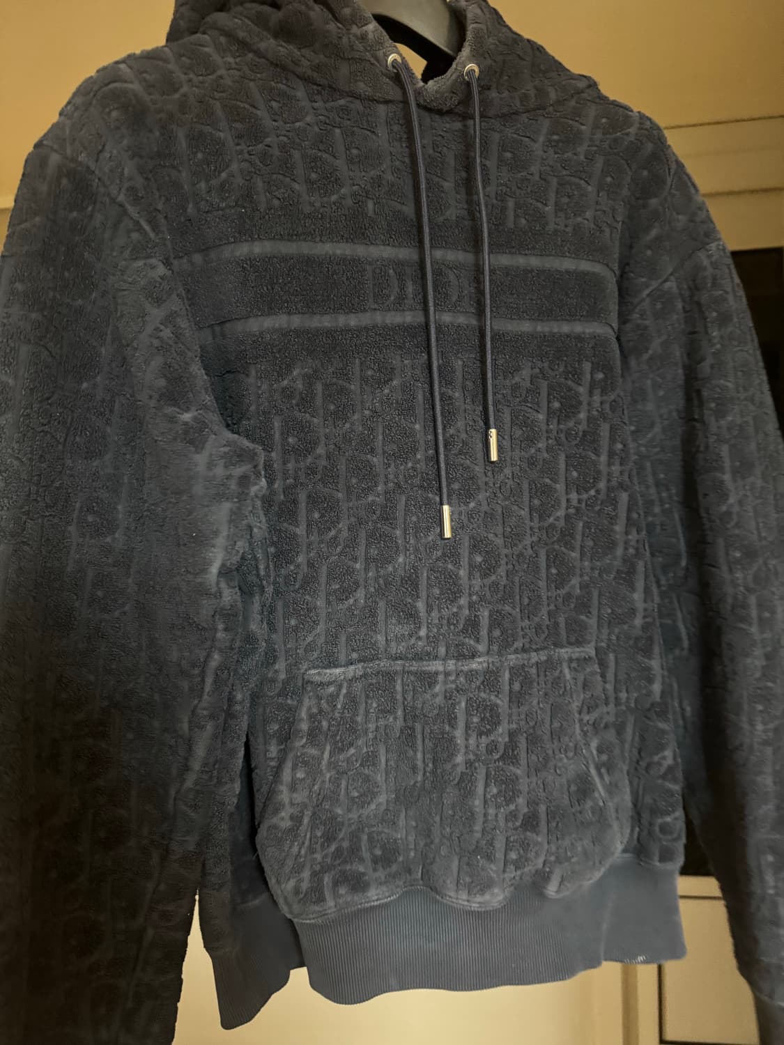 디올 오블리크 테리 후드티 XS 상품이미지1