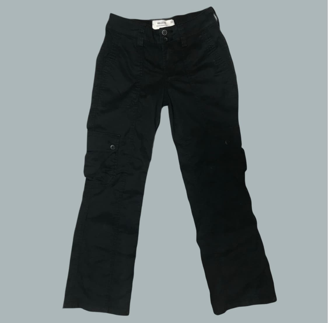 홀리스터 로우라이즈 카고 부츠컷 팬츠 상품이미지1