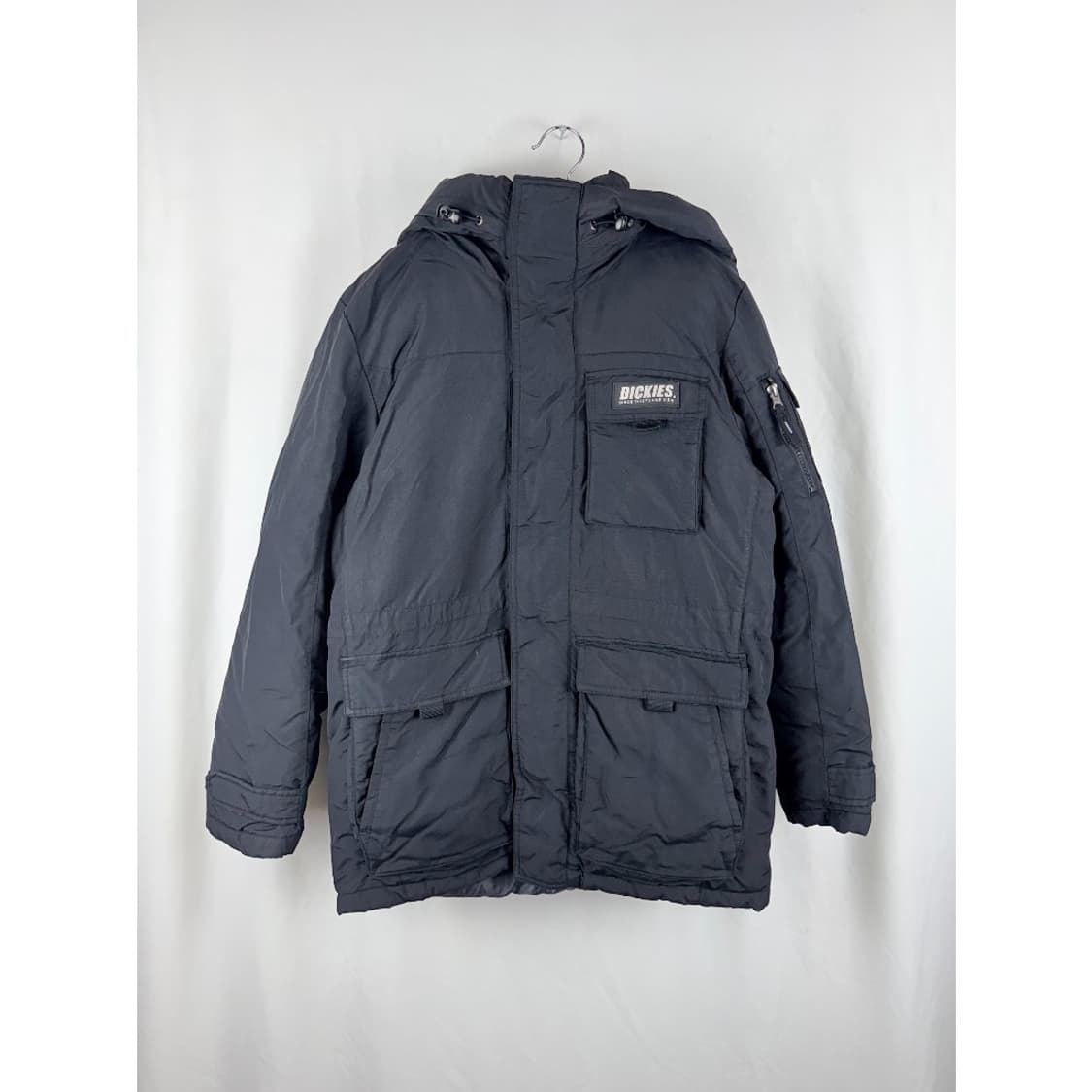 (M) 디키즈 올드스쿨 사파리 솜 패딩 블랙 상품이미지2