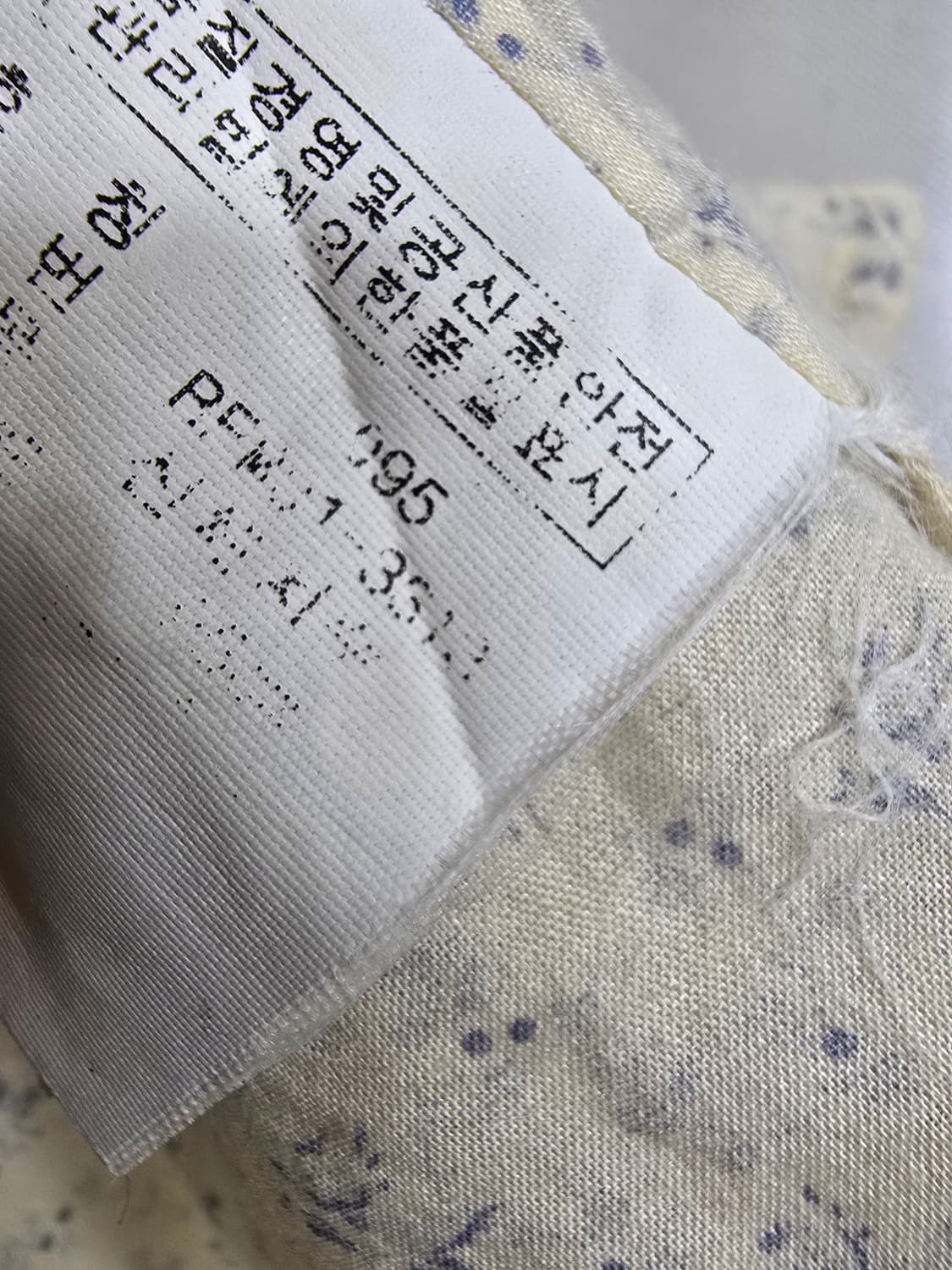 랄프로렌 플라워 프린트 블라우스 (1519) 상품이미지4