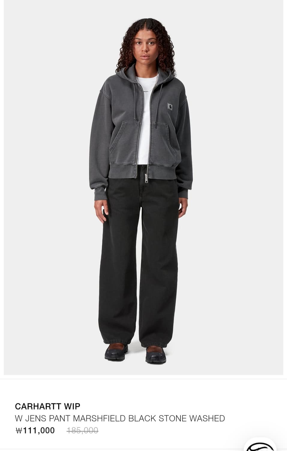 칼하트윕 여성용 카펜터팬츠 24(허리단면34) 컨디션10/8 상품이미지1