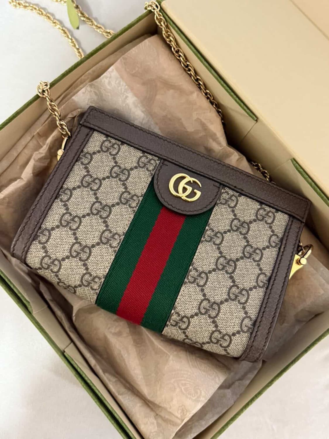 구찌 오피디아 미니 체인 숄더백 상품이미지1