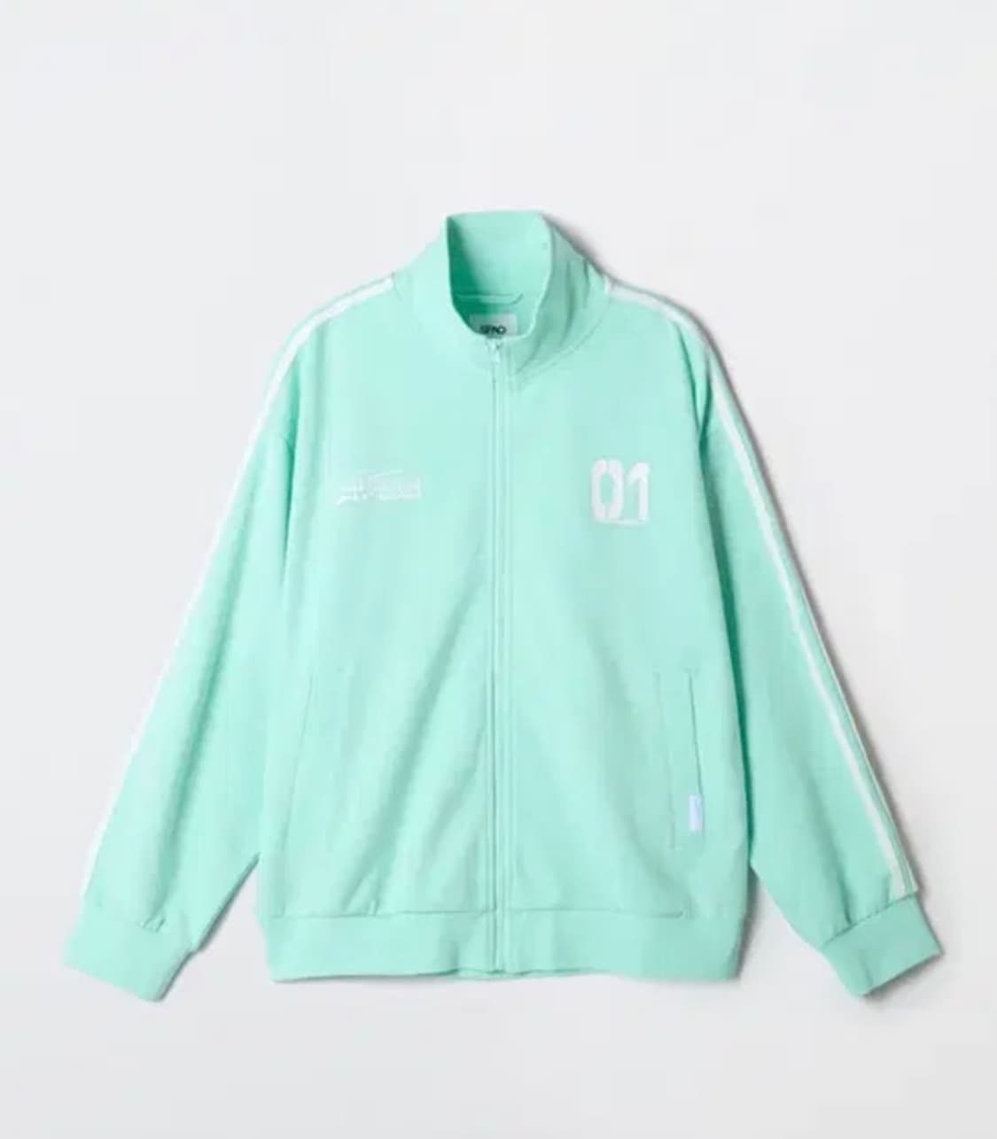 스파오 미쿠 민트색 트랙 자켓 S 상품이미지1