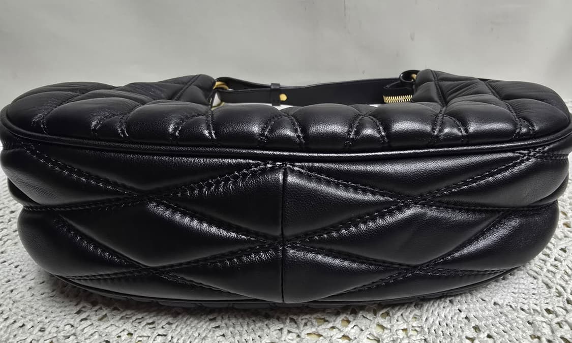 가이거 램펠(lammfell) 퀼티드 호보 + 이태리 모피 미니백 상품이미지8