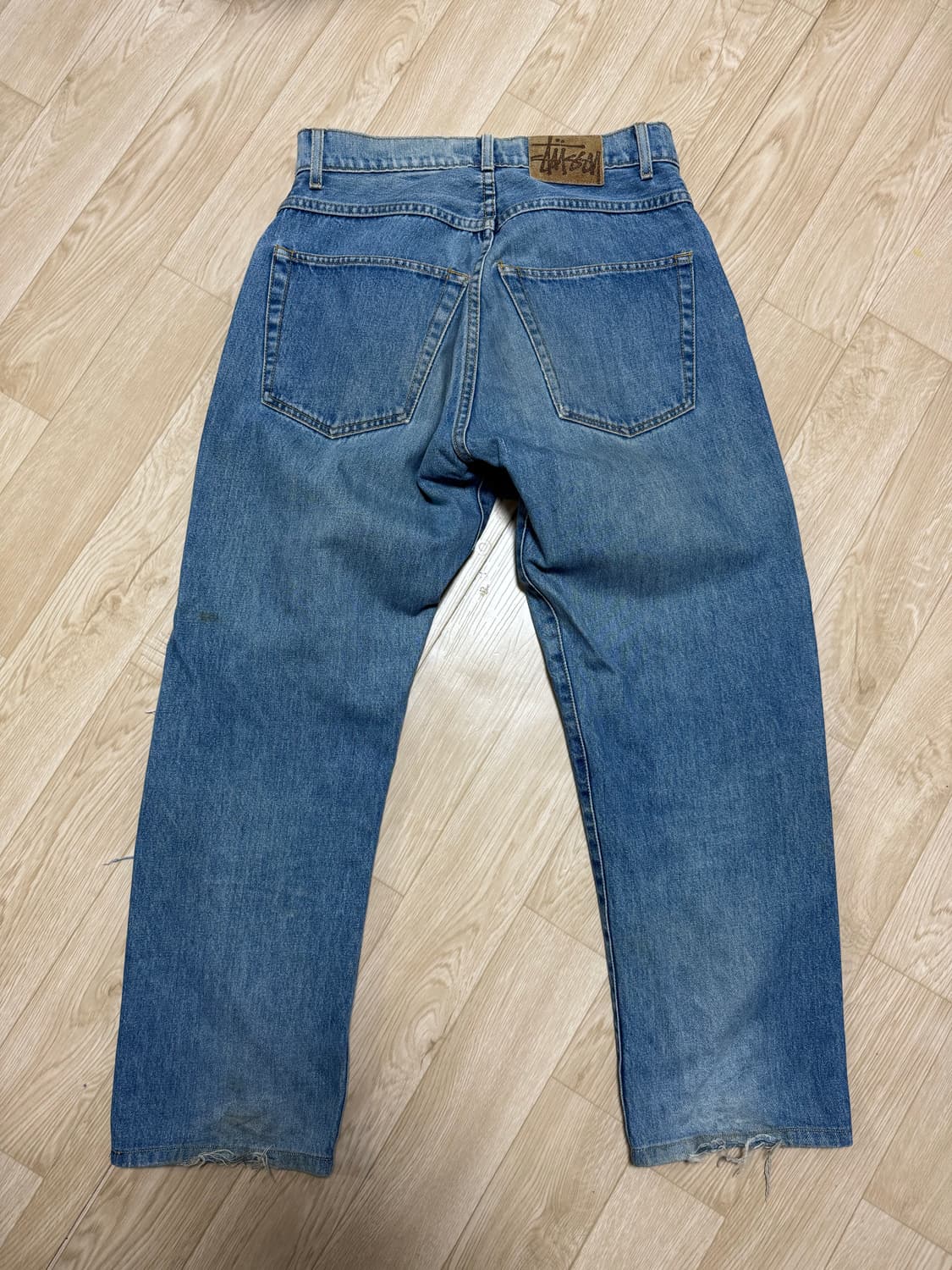 90년도 스투시 디스 데님팬츠 상품이미지2