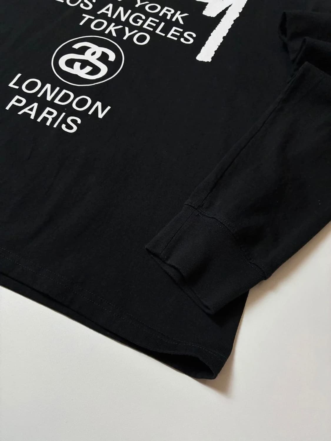 스투시 월드투어 크루넥 피그먼트 롱슬리브 PN9332 상품이미지3