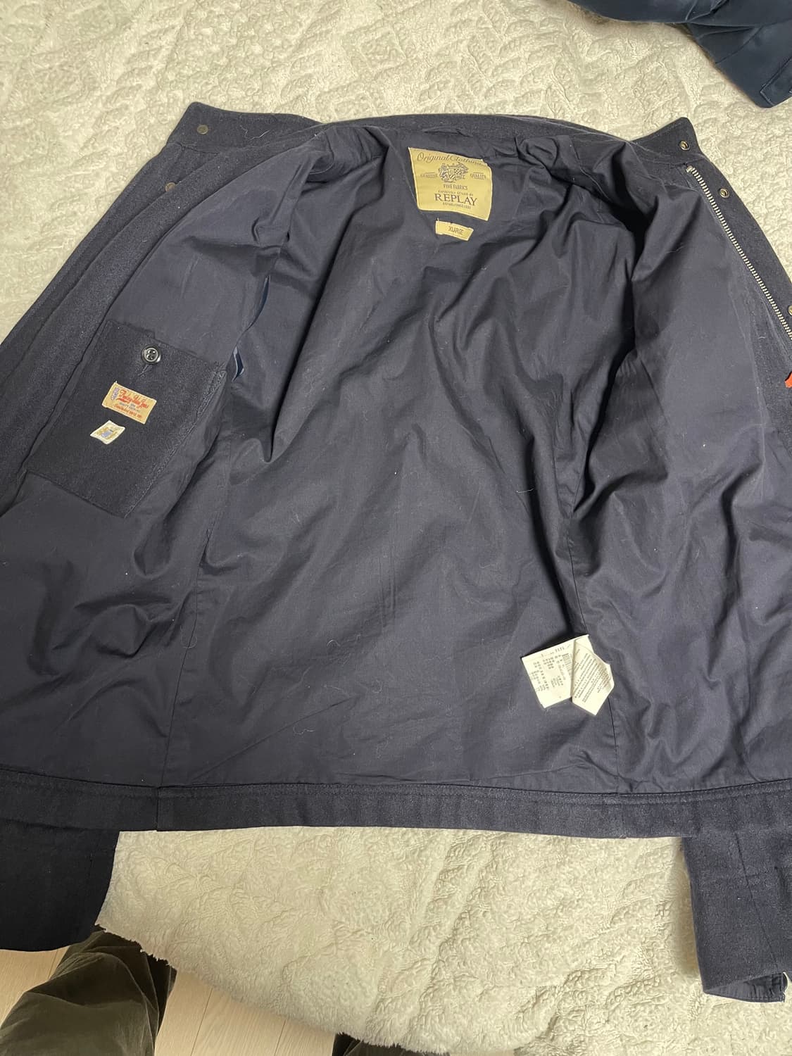 이태리브랜드 리플레이 울 필드 자켓 M8756 XL 상품이미지6