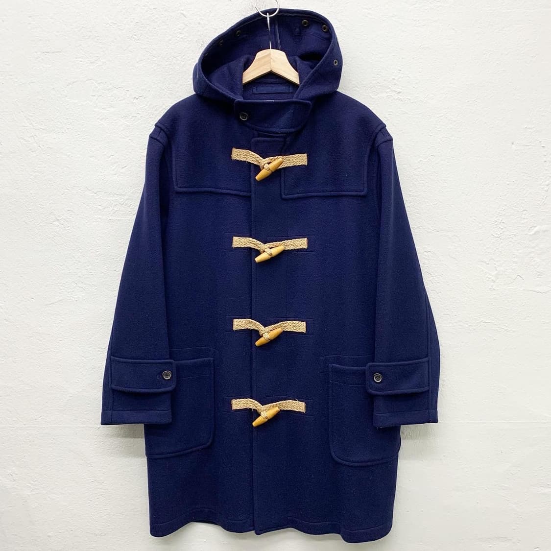 폴로 랄프로렌 네이비 울 더플코트 상품이미지2