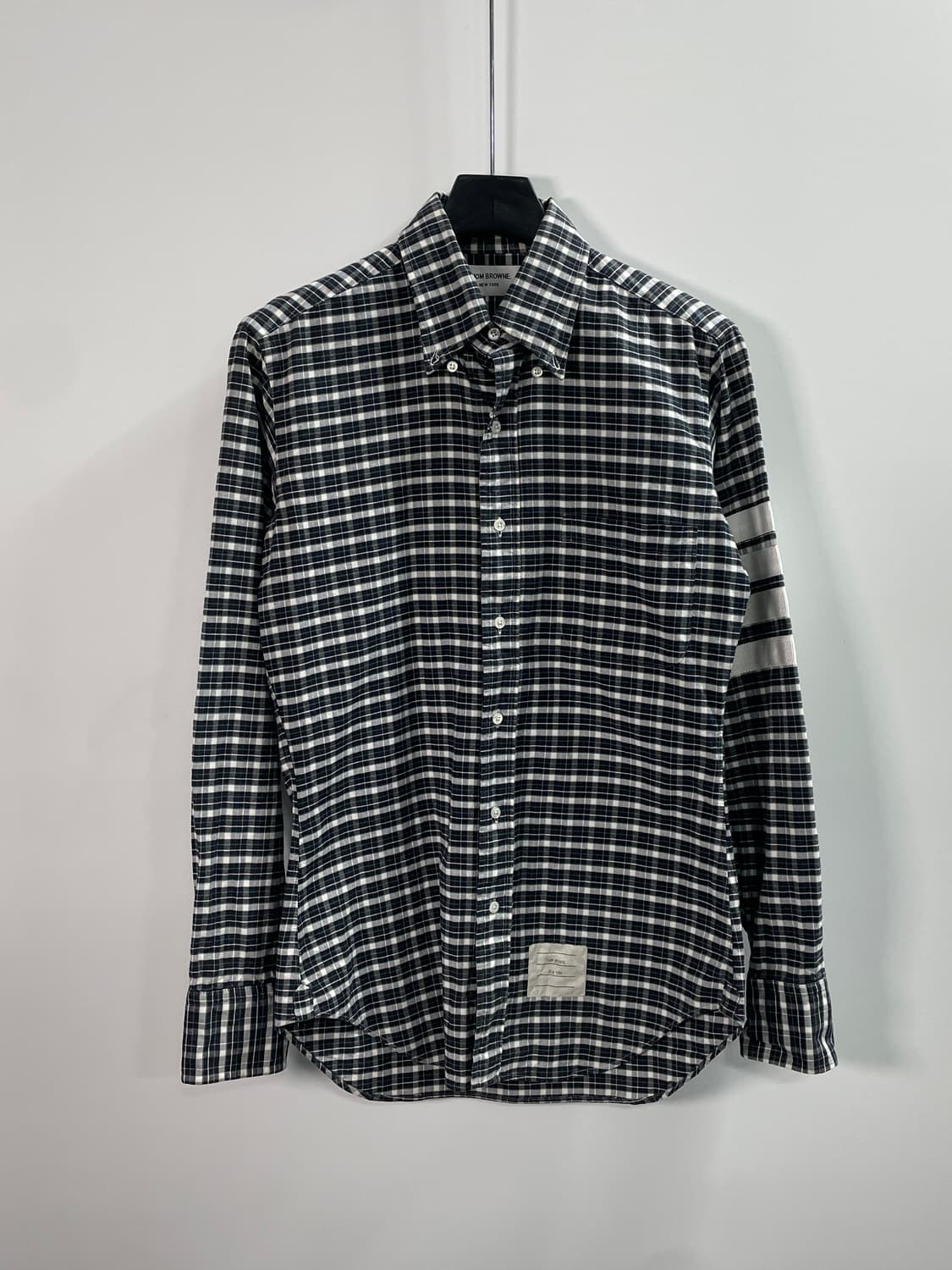 톰브라운 완장 옥스포드 체크 셔츠 (on.217) 상품이미지1