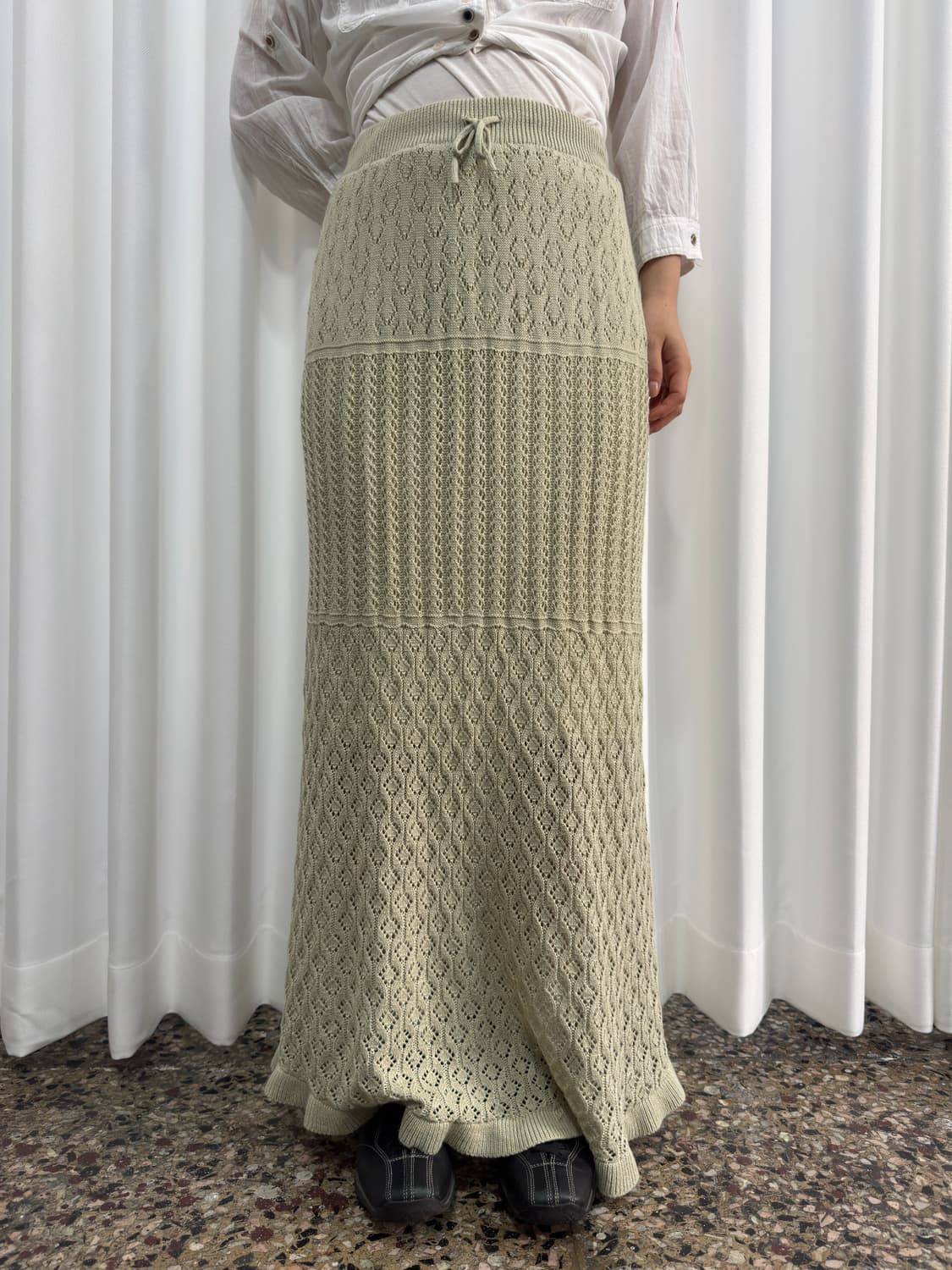 gu crochet skirt 상품이미지1