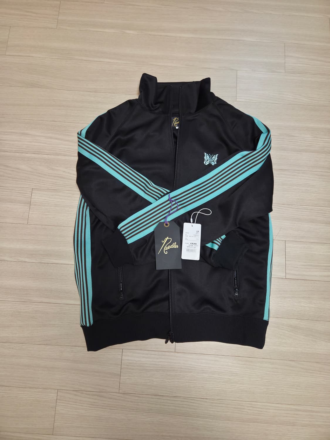 니들스X스튜디오스 트랙자켓 블랙 (L) 상품이미지1