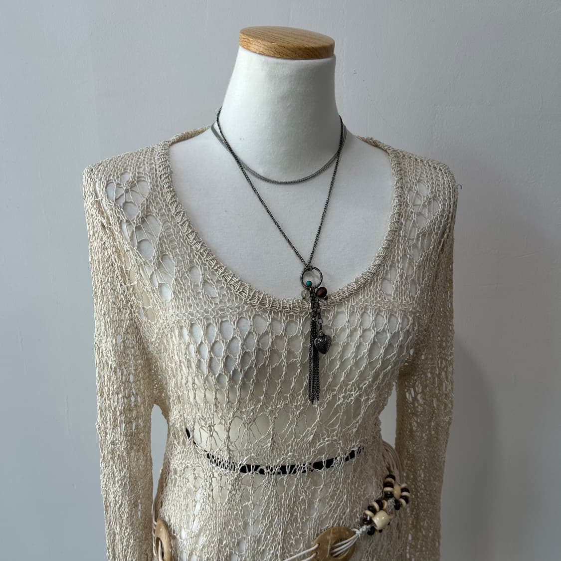그런지 crochet loose knit 상품이미지2