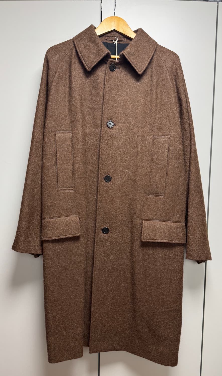 마카웨어 markaware 래글런 알파카 맥 코트 상품이미지2