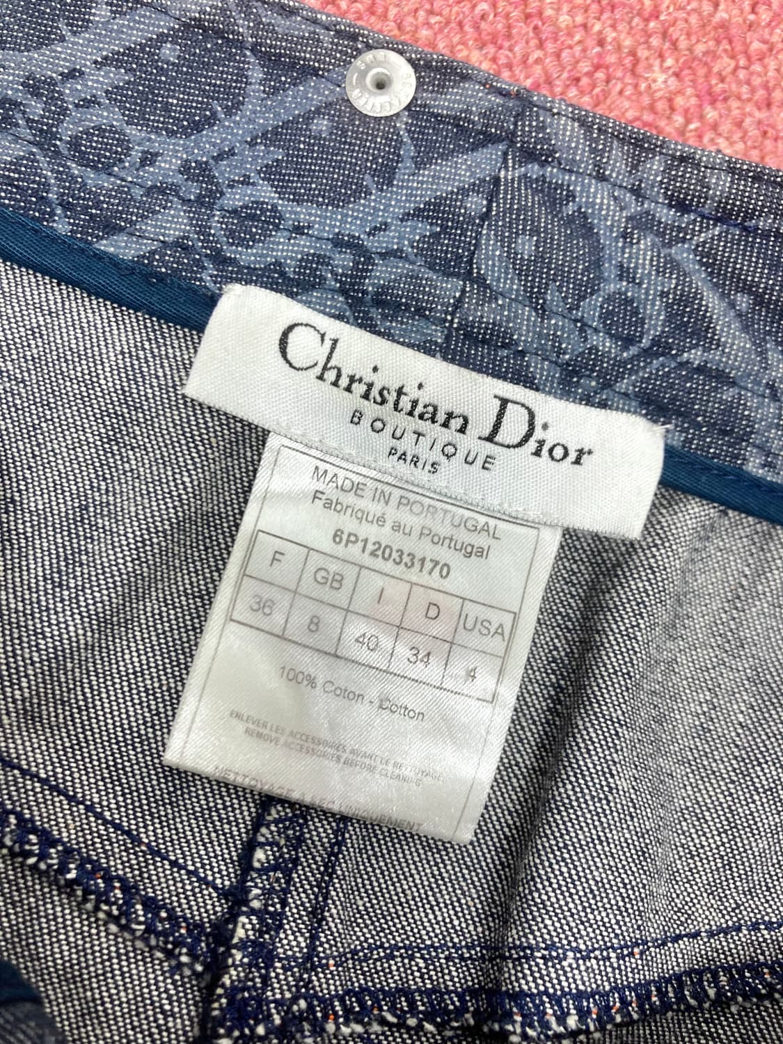 크리스찬 디올 오블리크 스커트 상품이미지9