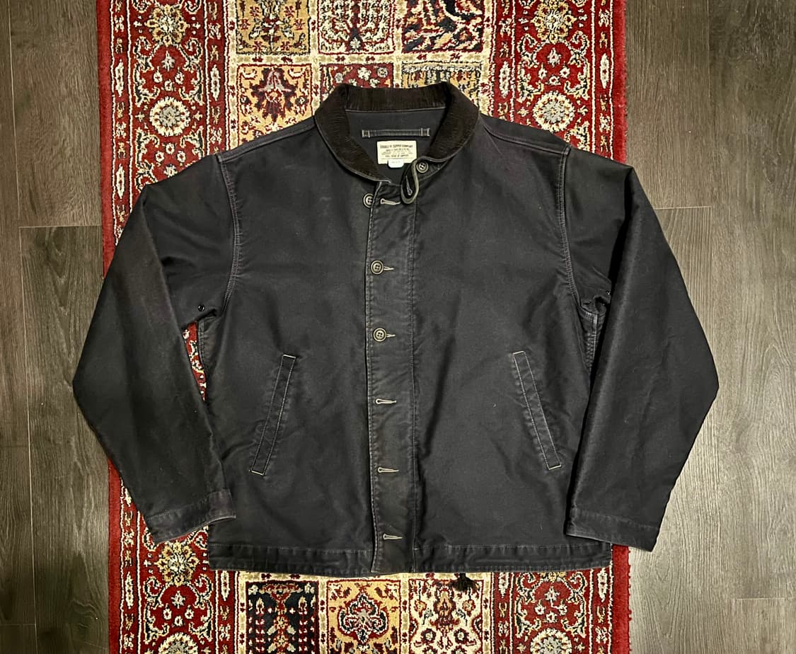 RRL 정글클로스 덱자켓 네이비 상품이미지1