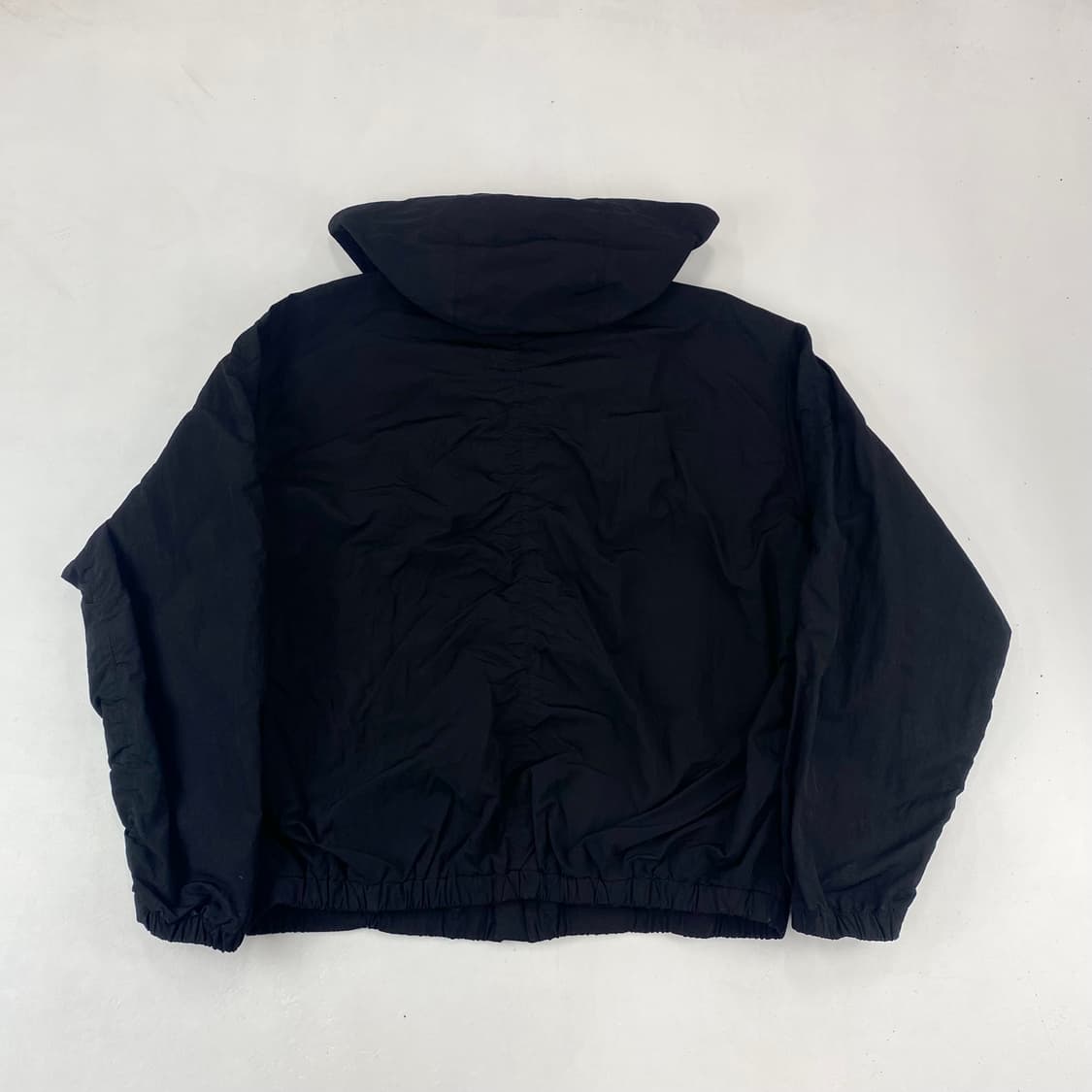 쿠어 블랙 나일론 투웨이 트랙 자켓 (100) 상품이미지3