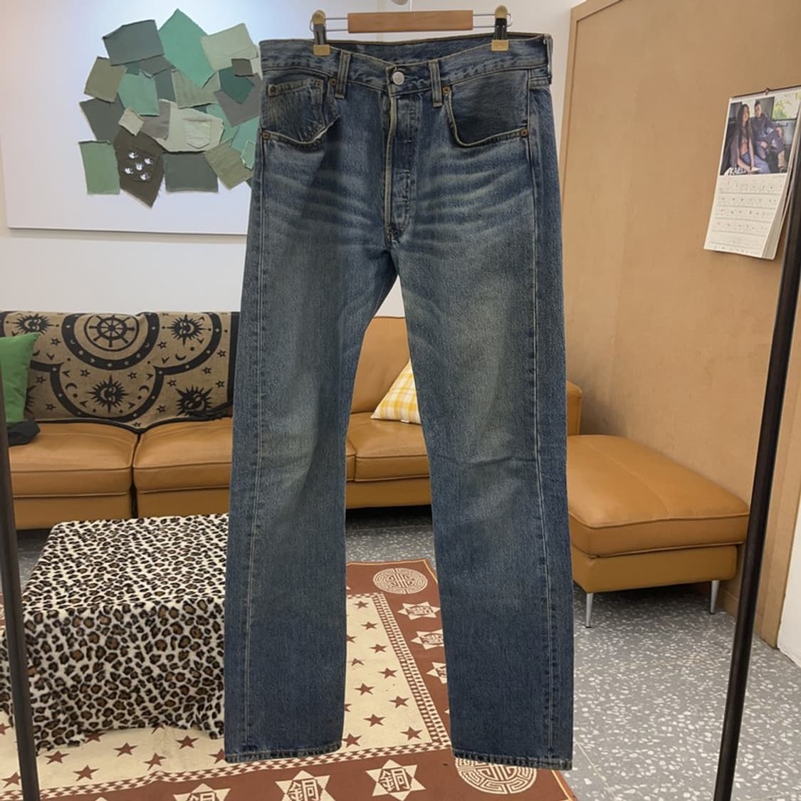 리바이스 올드스쿨 빈티지 워싱 데님팬츠 31인치 C09025 상품이미지3