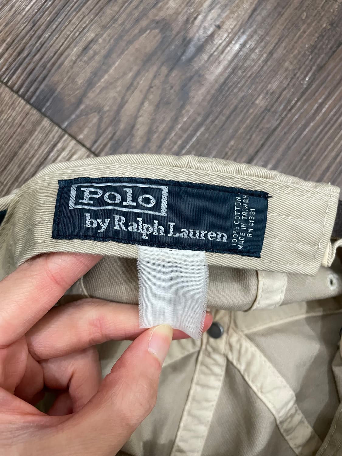 폴로 랄프로렌 베이지 볼캡 캡모자 가죽스트랩 상품이미지9