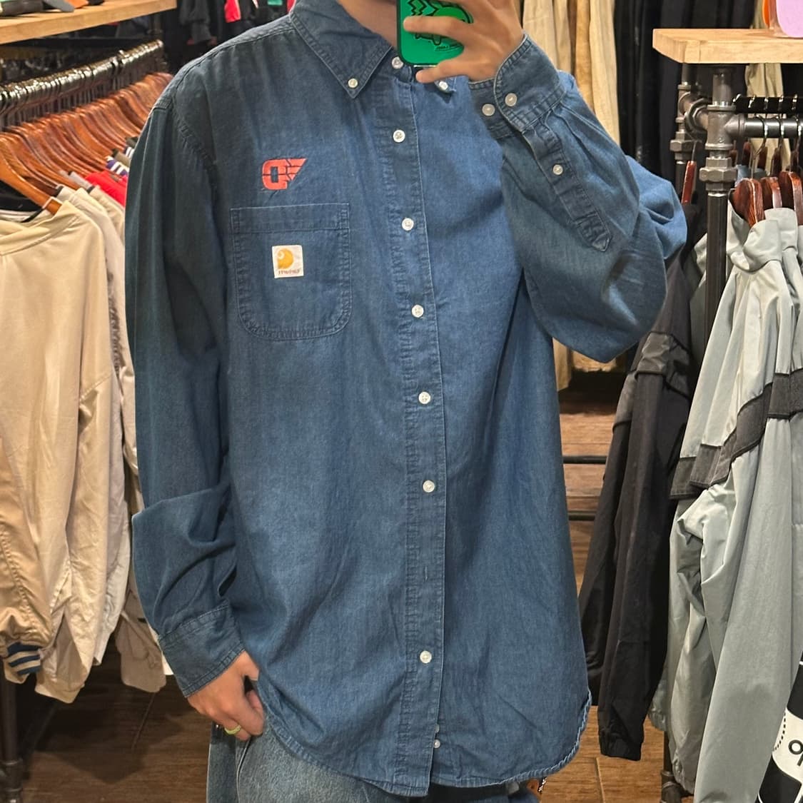 [HI] 칼하트 데님셔츠 상품이미지3