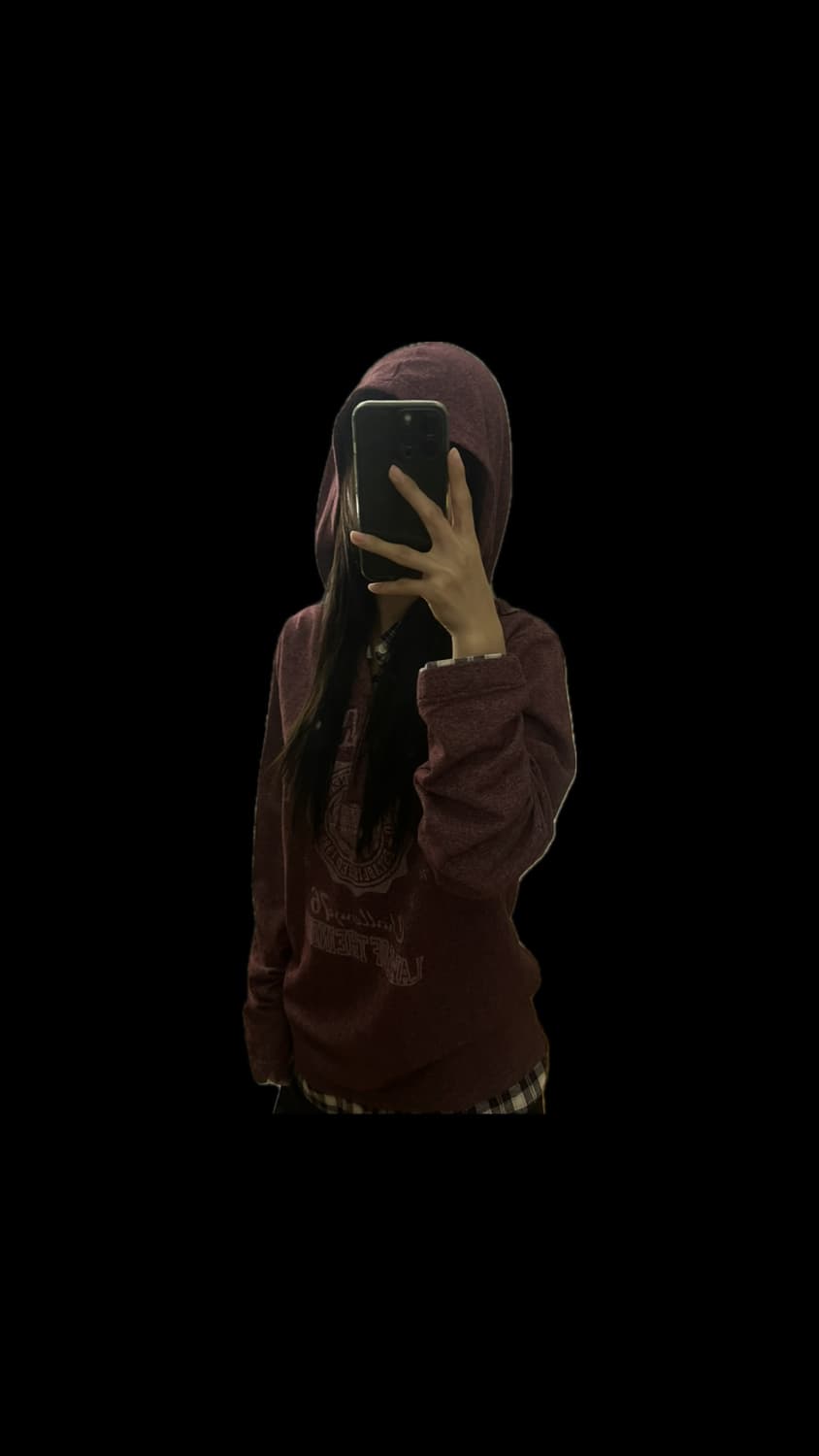 y2k 페이크 레이어드 후드 롱슬리브 상품이미지3