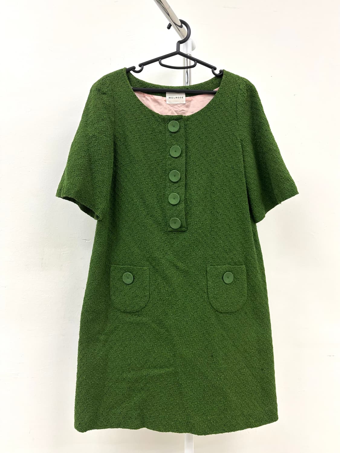 빈티지 반소매 원피스 상품이미지5