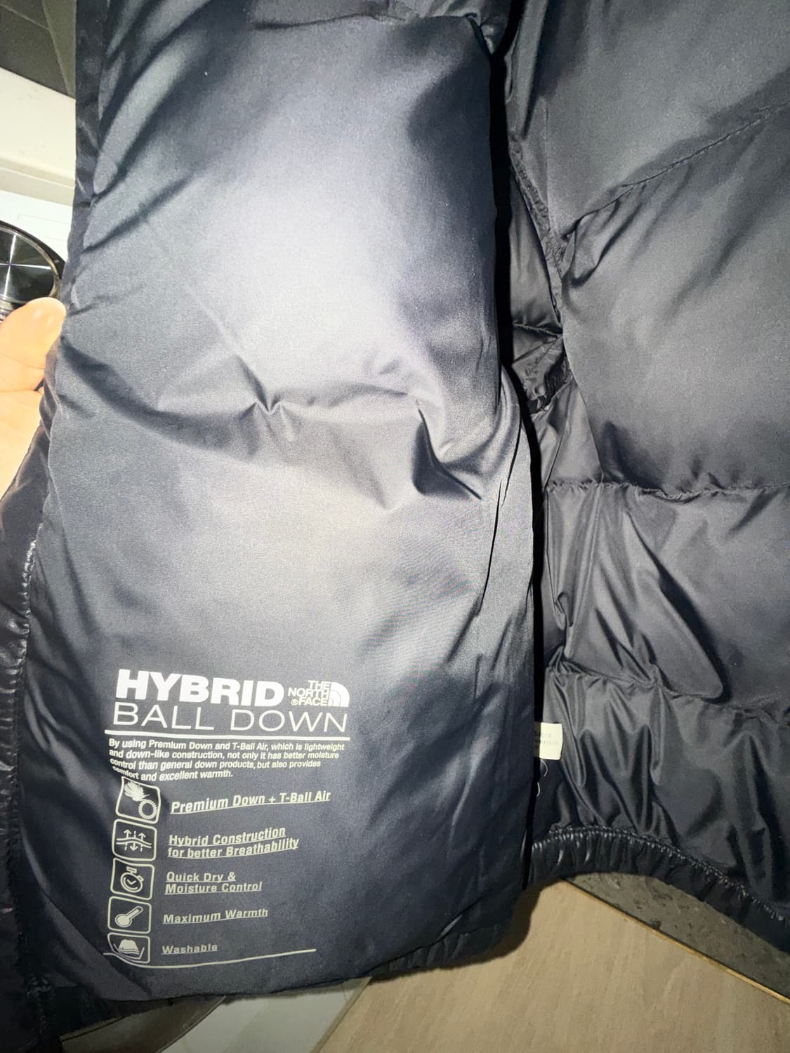 노스페이스 눕시 숏패딩 m 상품이미지2